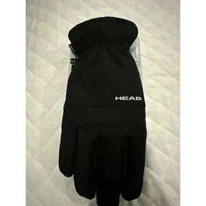 Head Men's L Hybrid Waterproof/Windproof Touchscreen Gloves Black NWT